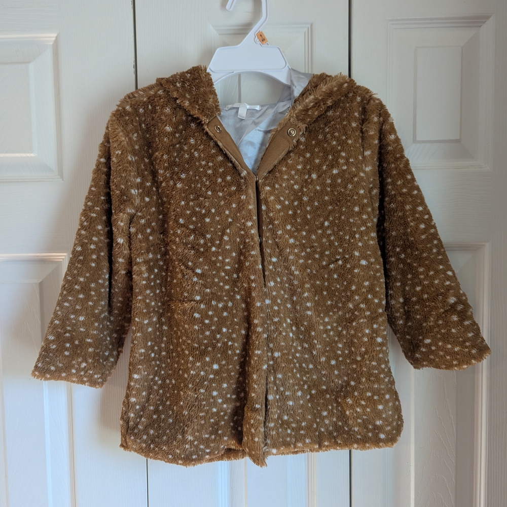 Tahari Girls Deer Hooded Jacket